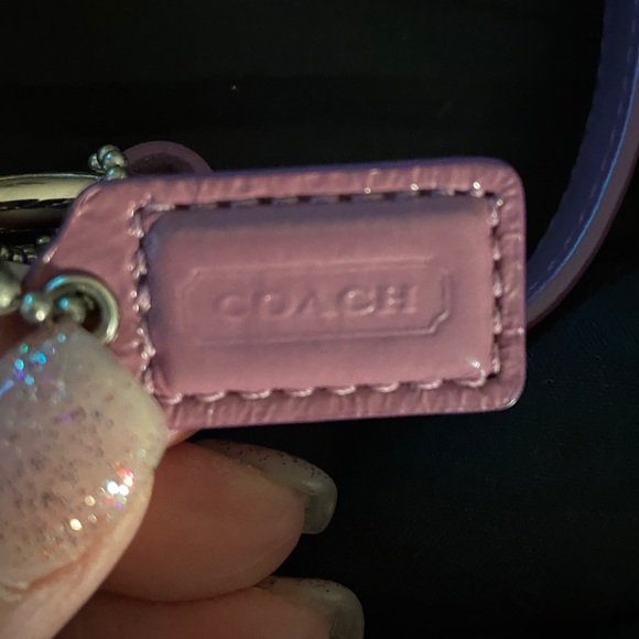 Coach Y2K Japan Exclusive Op Art Floral Appliqué bag NWOT - Picture 5 of 7